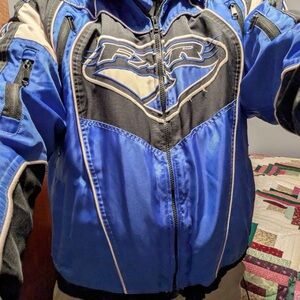 FXR Men's Blue and Black Ski Jacket
